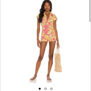 Frankies bikinis terry romper